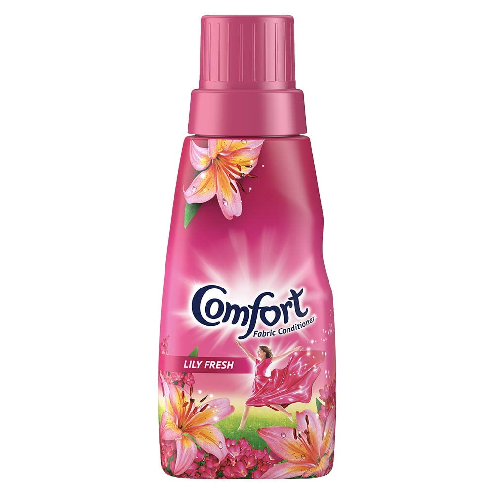 Comfort After Wash Lily Fresh Fabric Conditioner (Fabric Softener) - For Softness, Shine A