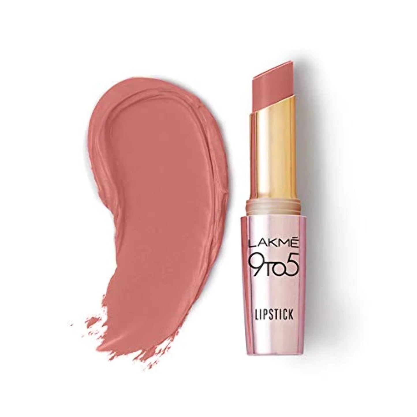 Lakme 9TO5 Primer + Matte Lip Color MP7 Blushing Nude, 3.6 g