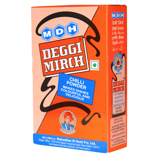 MDH Deggi Mirch Masala (Bright Red Chili Powder) 3.5 oz box