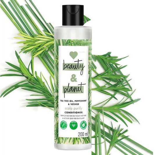 Love Beauty and Planet Tea Tree, Peppermint & Vetiver Paraben Free Purifying Conditioner -