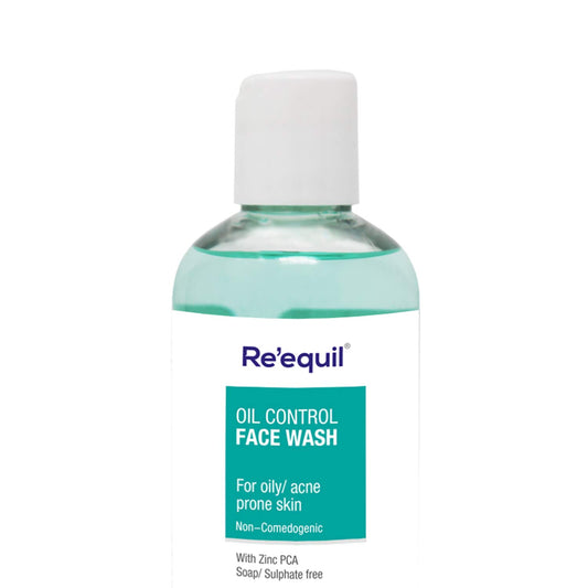 RE' EQUIL Oil Control Anti Acne FaceWash for Oily, Sensitive and Acne Prone Skin - 200ml,