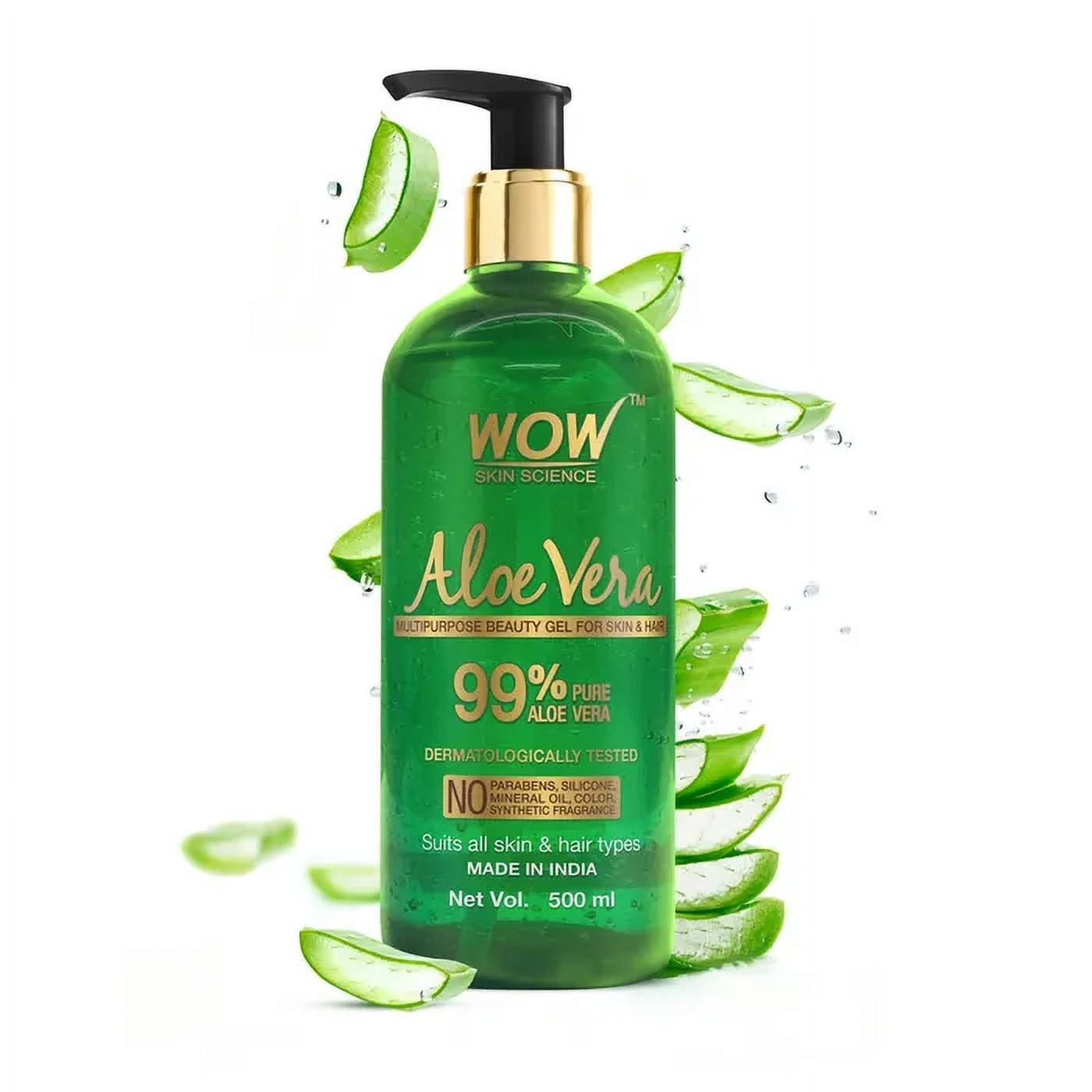 Wow Skin Science Aloe Vera Multipurpose Beauty Gel