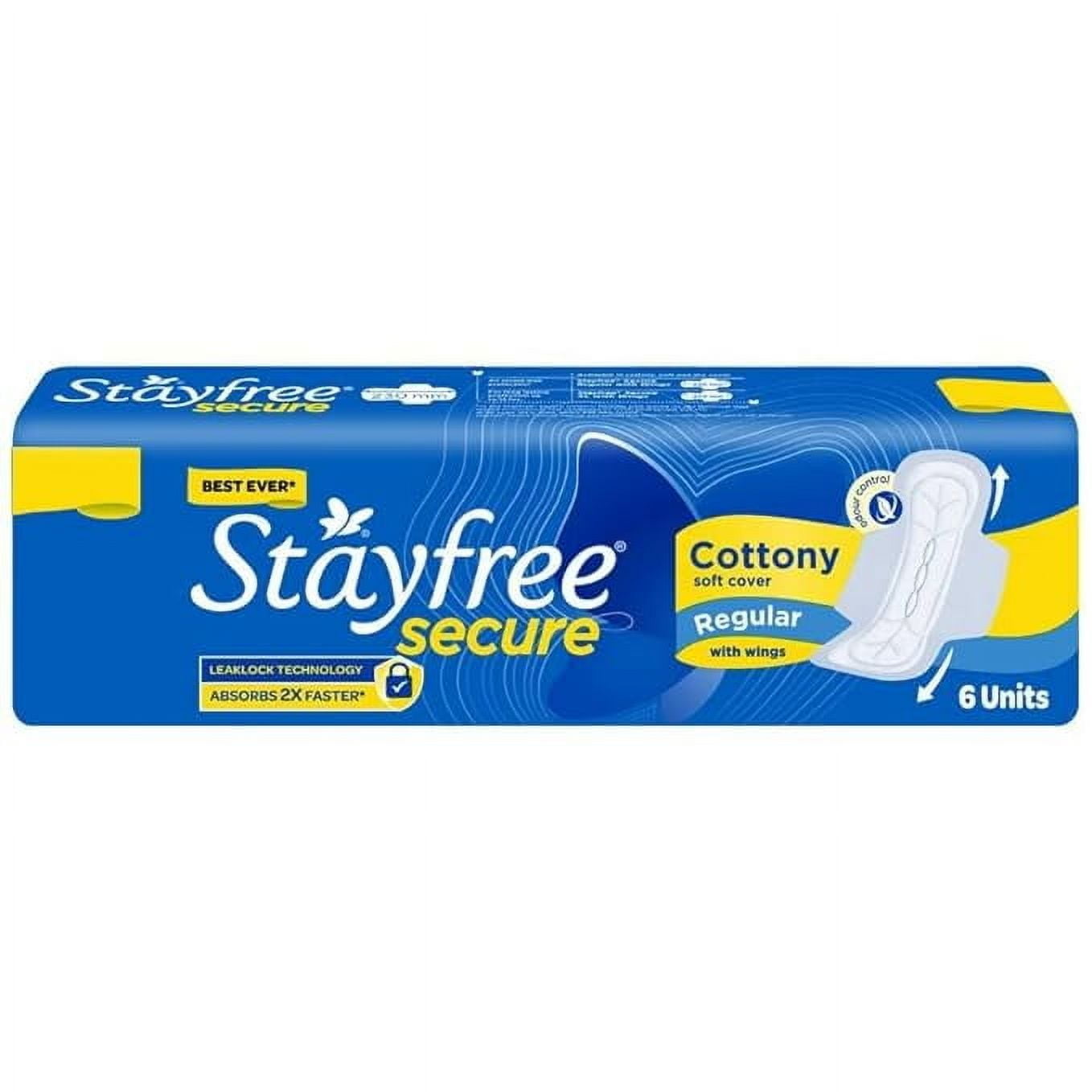 Stayfree secure cottony 6N