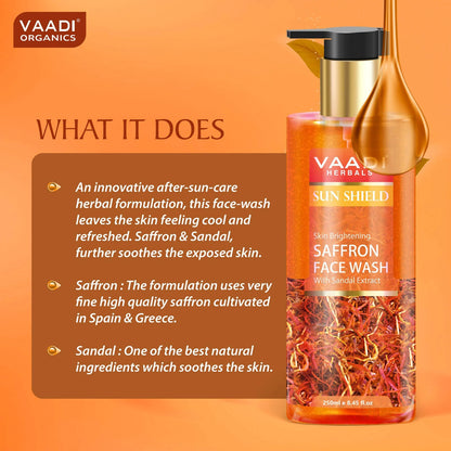 Vaadi Herbals Saffron FaceWash 250ml