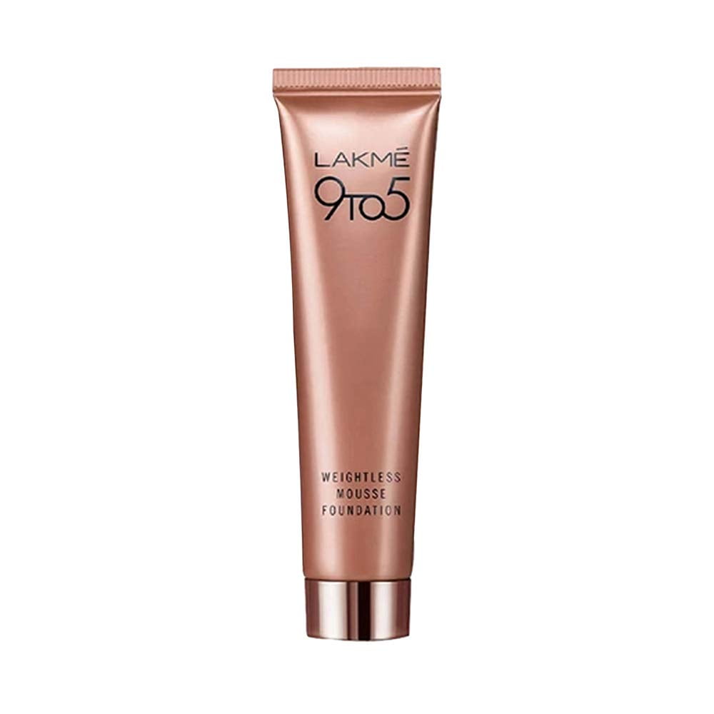 Lakme 9 to 5 Weightless Mousse Foundation, Rose Honey, 25 g