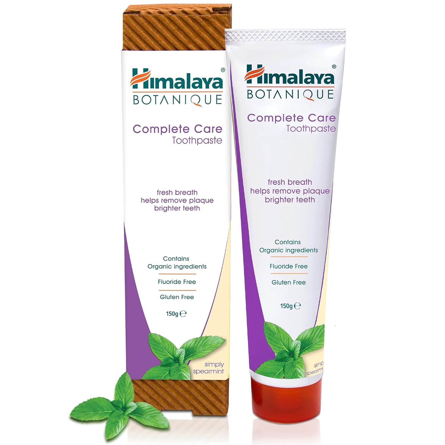 Himalaya Botanique Complete Care Toothpaste with Xylitol and Neem, Spearmint Flavor, 5.29