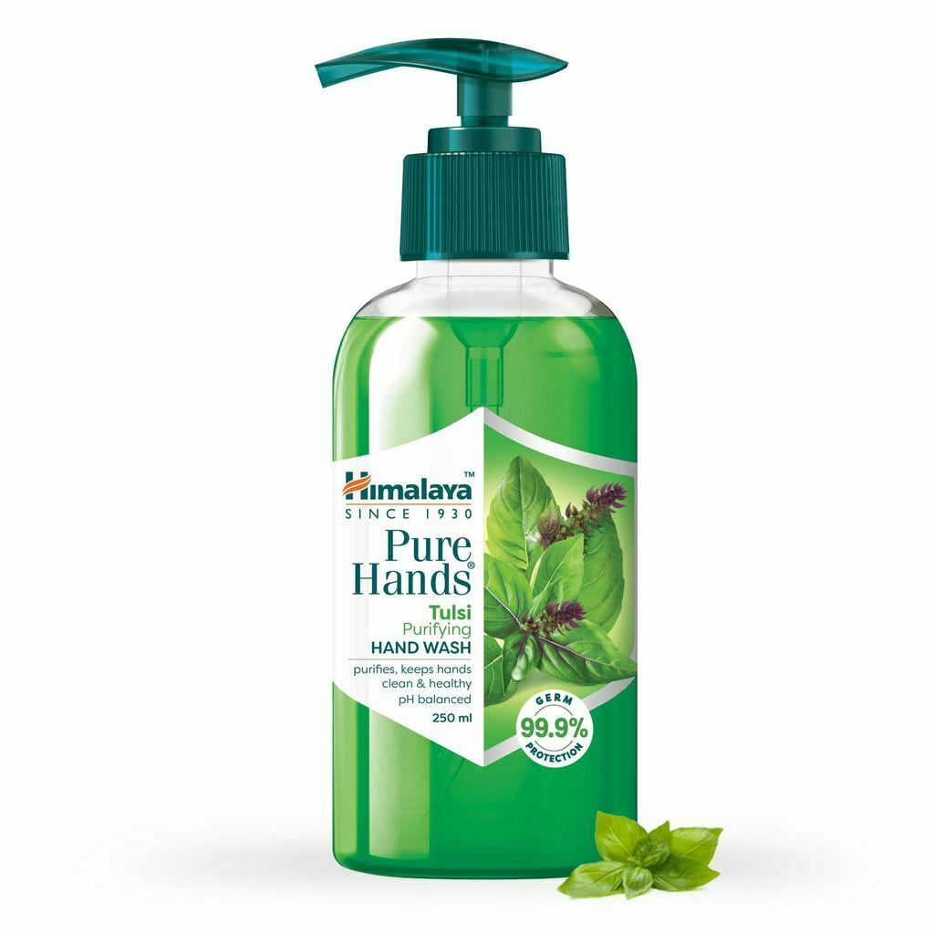 10 X Himalaya Personal Care Pure Hands Hand Wash Tulsi & Aloe Moisturizing