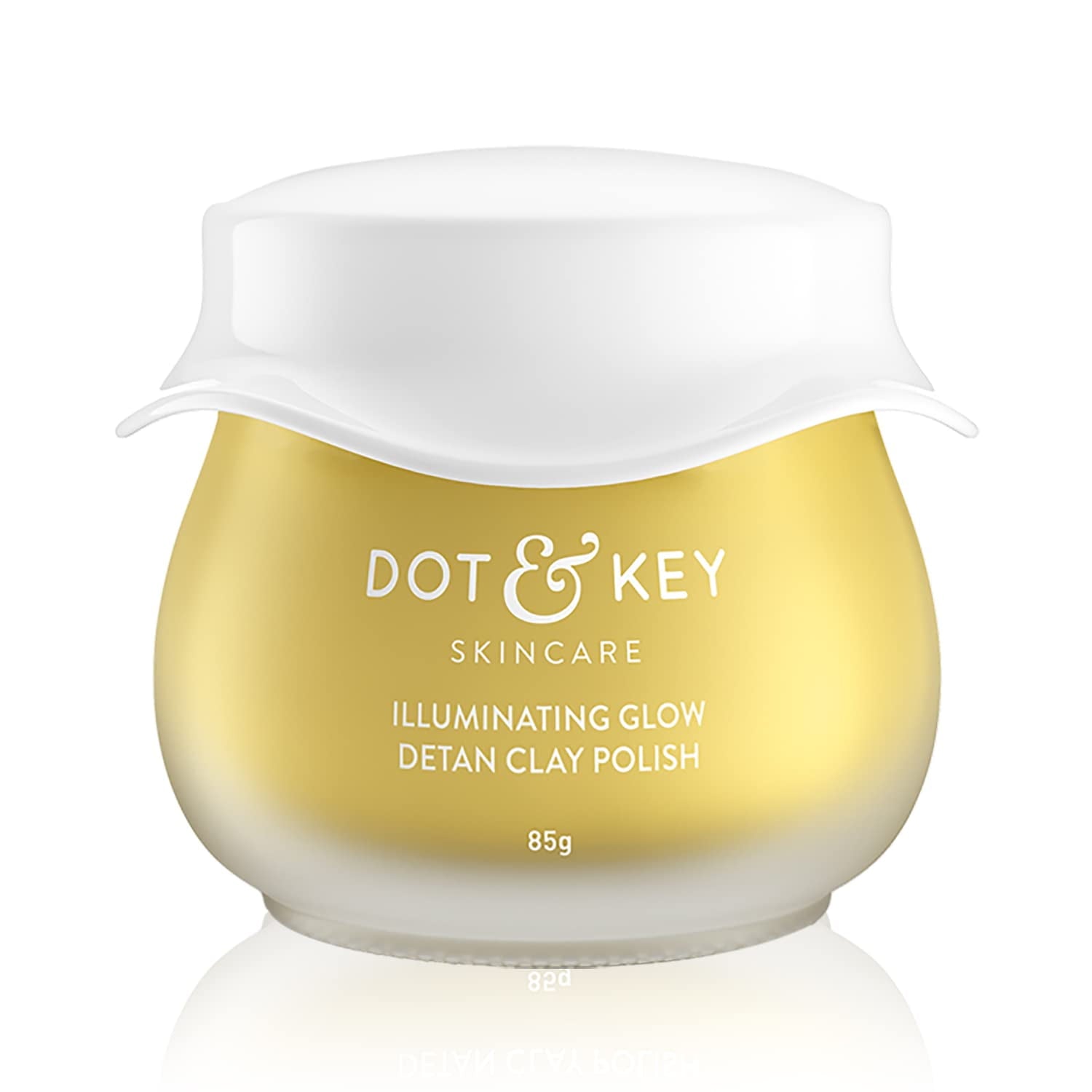 Dot & Key Illuminating Glow Detan Clay Polish with Green Tea & Lemon Verbena | Tan Removal