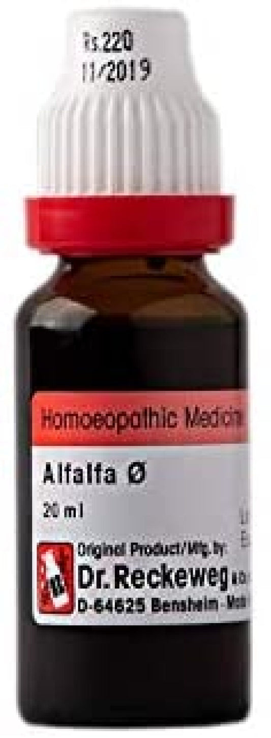 Dr Reckeweg Alfalfa Q (Mother Tincture) 20ml