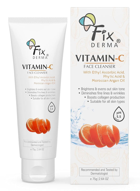 Fixderma Vitamin C FaceCleanser with Ascorbic Acid | facewash woman | FaceWash & FaceClean
