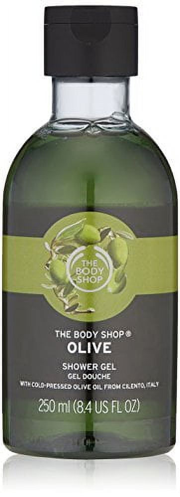 The Body Shop Olive Shower Gel, Paraben-Free BodyWash, 8.4 Fl. Oz.