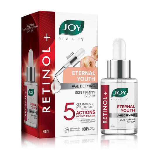 Joy Eternal Youth Retinol FaceSerum for Anti Ageing Skin Firming Serum with Powerful Ingre