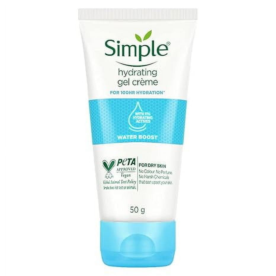 Simple Water Boost Hydrating Gel Creme 50g (pack of 2)