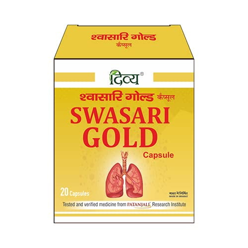 Patanjali Divya Swasari Gold Capsule - 20 Tab -