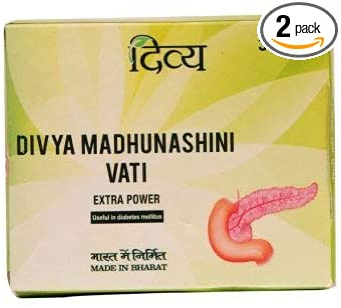 Patanjali Products- Baba Ramdev Divya Madhunashini vati (Pack of 2) Total 240 Tablets