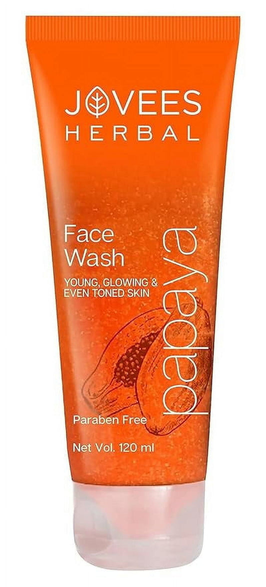 Jovees Herbal Papaya FaceWash For Women/Men | Brightening and Glowing Skin | Removesâ€¦120