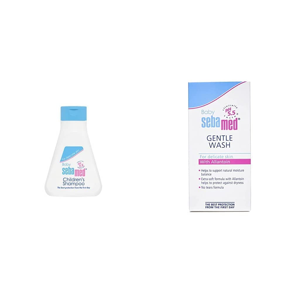 Sebamed Childrenâ€™s Shampoo (50ml) & Seba med gentle BabyWash ( 50ml)