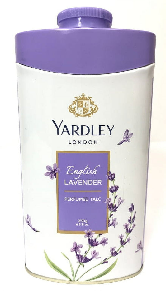 Yardley London Perfumed Talc English Lavender Talcum Powder 8.8 Oz (250 G)
