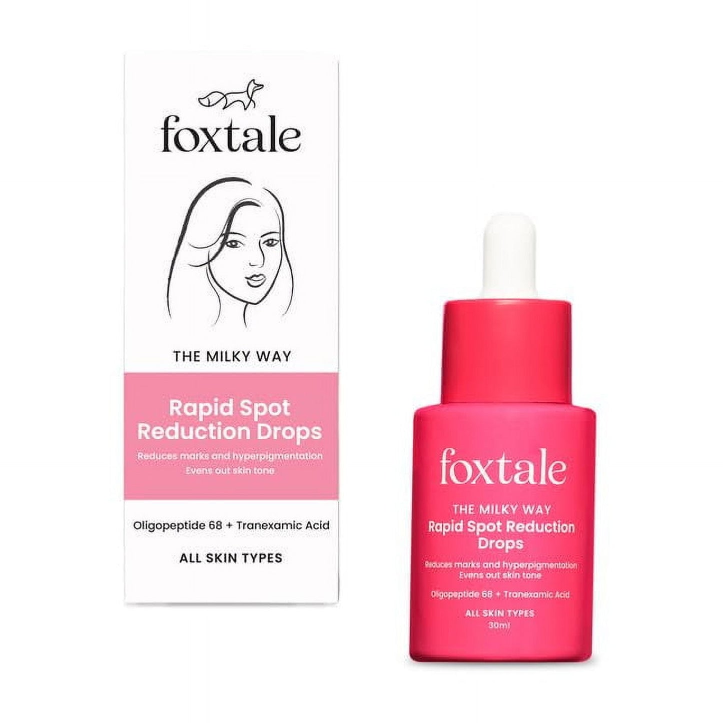 Foxtale 3 Tranexamic Acid FaceSerum with Peptides Niacinamide for Hyperpigmentation Reduce