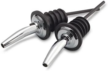 iKonbi Peg Measure and Wine Pourer Set Stainless Steel, Pack of 4
