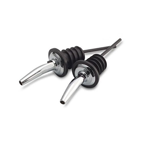 iKonbi Stainless Steel Wine/Liquor/Sauce/Olive Oil Pourers- Set of 4