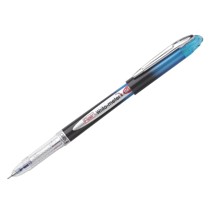 Flair Writometer Gel Pens: Blue, Pack of 5