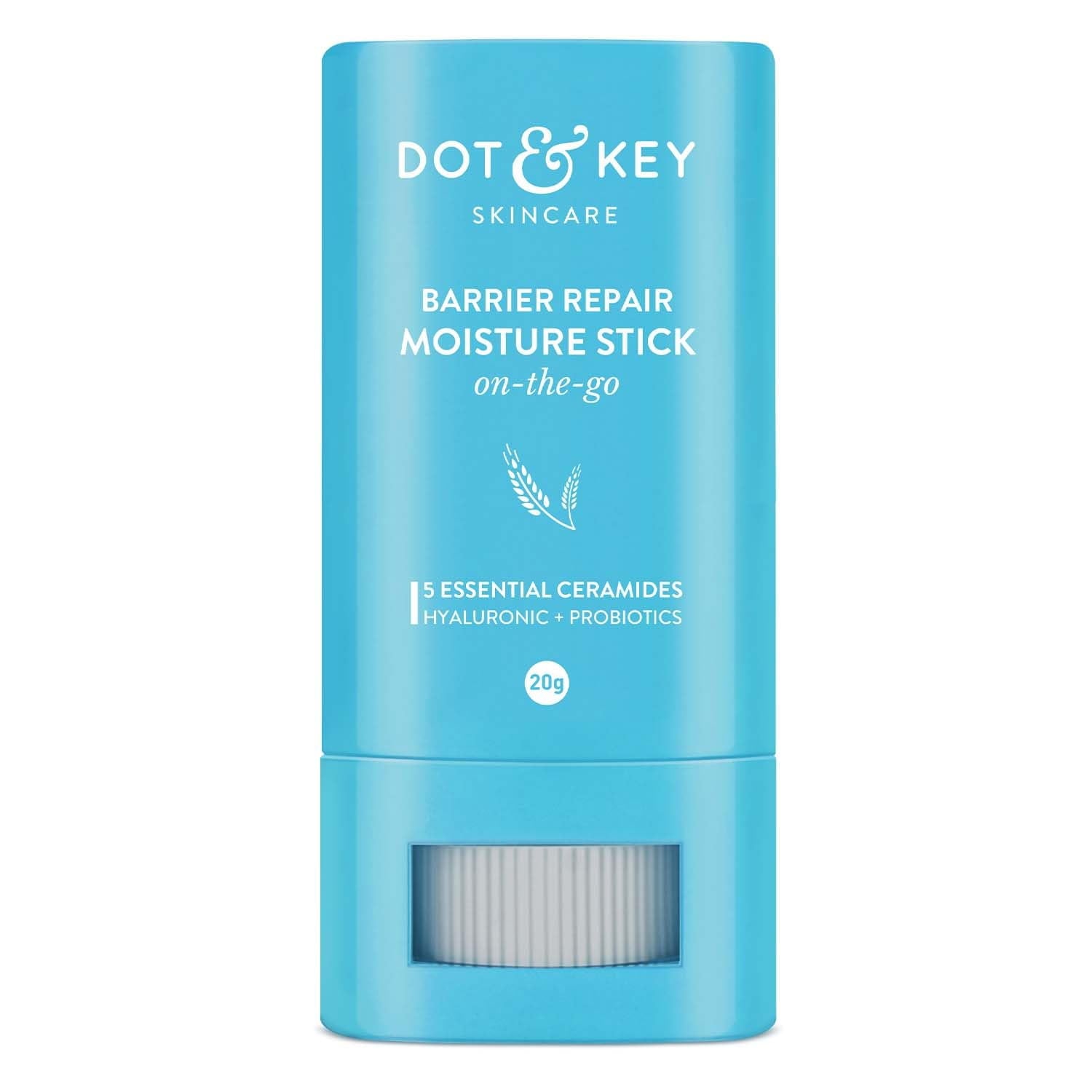 Dot & Key Barrier Repair Moisture Stick On-The-Go Non Sticky Ceramides Moisturizer With Hy