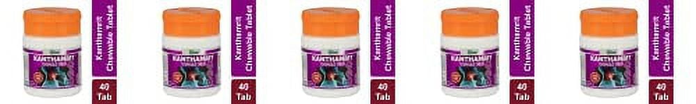 MANOHAR DIVYA KANTHAMRIT CHEWABLE TABLET 40 N 6 GM PACK OF 5