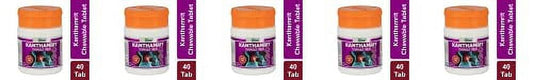 MANOHAR DIVYA KANTHAMRIT CHEWABLE TABLET 40 N 6 GM PACK OF 5