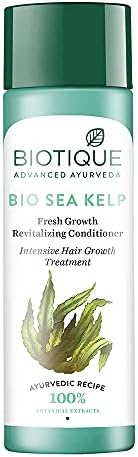 Biotique Bio Sea Kelp Fresh growth Revitalizing Conditioner 120ml I 4.05 Oz. I Intensive H