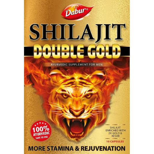 Dabur Shilajit Double Gold - 10 Capsules