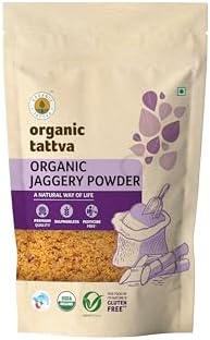 Organic Tattva Jaggery Powder, 500g USDA Certified