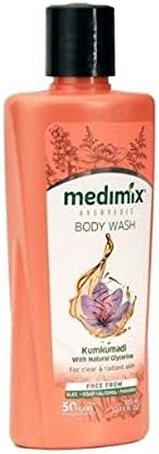 Medimix Kumkumadi & Natural Glycerine BodyWash for Clear and Radiant Skin 300 ml