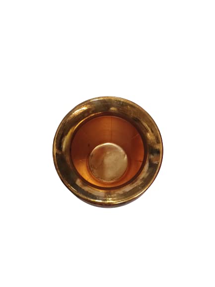 iKonbi Copper Decorative Design Round Shape Kalash- 500