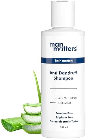 Green Velly Man Matterrs Advanced Anti-Dandruff Shampoo | 3X Faster Reduction In Flaking,
