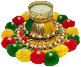 iKonbi Rangoli with Diya Set Set of 5