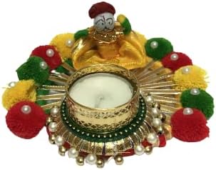 iKonbi Rangoli with Diya Set Set of 5