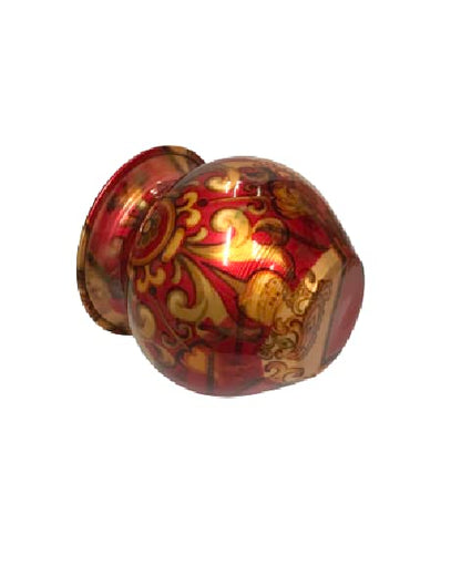 iKonbi Copper Decorative Design Round Shape Kalash- 500 ml
