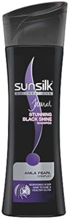 Sunsilk Black Shine Shampoo, 180ml (Pack of 2)