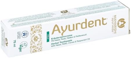 Maharishi Ayurveda Toothpaste, Ayurdent mild, Herbs Flavor, 75.0 milliliters, Natural, Flu