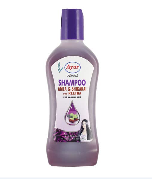 Ayur Shampoo: Amla & Shikakai with Reetha,