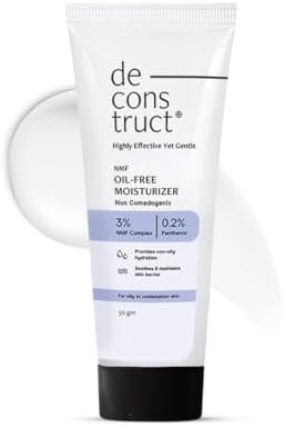 Deconstruct Oil-Free Moisturizer For Oily Skin | 3% NMF Complex + 0.2% Panthenol | Lightwe