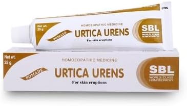 SBL Urtica Urens Ointment 25gm - for Itchiness,Rashes and Soothes burns