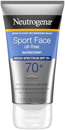 Neutrogena Sport Face SPF#70+ 73 ml Tube, Lotion