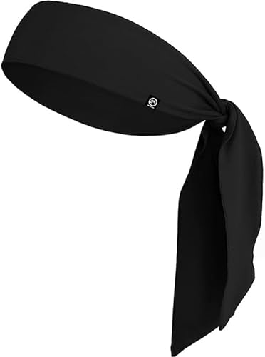 BISMAADH Sweat Polyester Wicking Tie Head Band- Sports, Running, Football, Workout Sweat H
