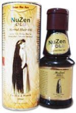 Nuzen Gold Herbal HairOil - 100% Pure Herbal HairOil, Grows New, Dense, Dark & Strong Hair