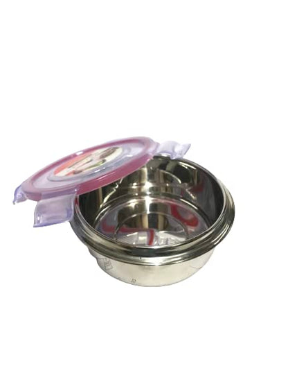 iKonbi Stainless Steel 3 Number Ubha Pink Tiffin
