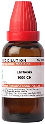 Dr. Willmar Schwabe India Lachesis Dilution: 1000CH,