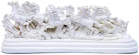 TREE MAISON CORONATING HOMES White Horse | Vastu 12 Running Horses | 12 Horses Vastu Remed