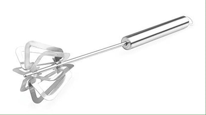 iKonbi Stainless Steel Spring Mixi Egg / Lassi / Butter Milk Maker / Mixer Hand